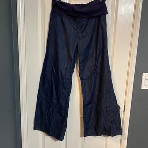 Seven jeans wide leg with fabric waist